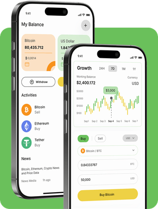 Panel de trading Vecto Bitrendo que muestra información de mercado actualizada en tiempo real